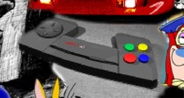 CD32 Controller - created using Real 3D circa 1993